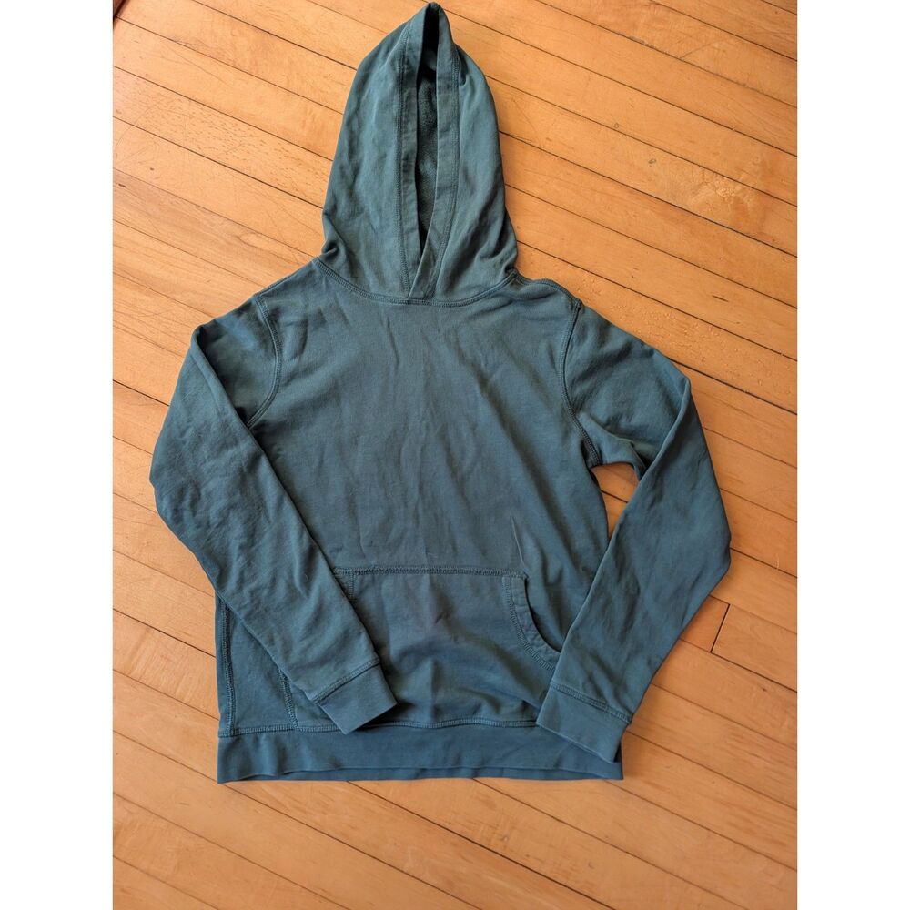 Hanna Andersson Light Pullover Hoodie Teal 12 year